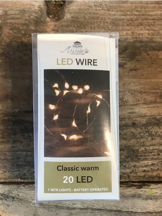 20 classic warm LED
