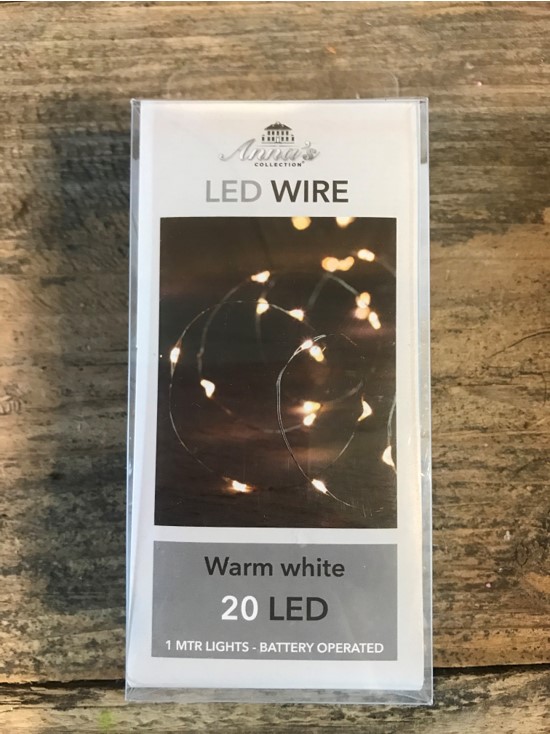 20 warm-wit LED