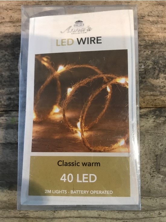 40 classic warm LED